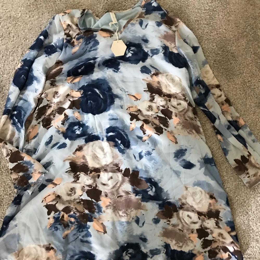 Pink Blush Maternity Dress